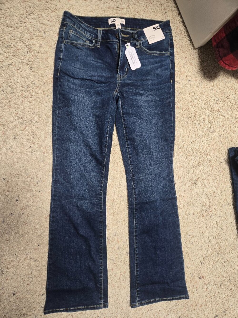 SO Low rise bootcut jeans